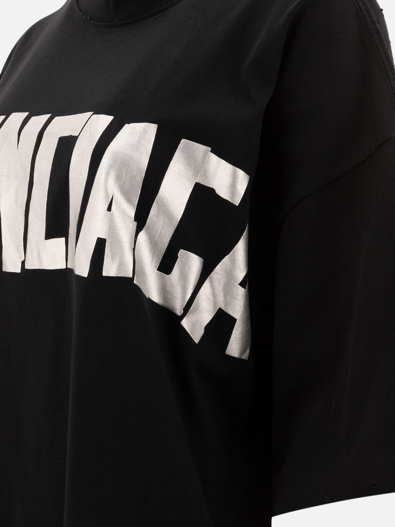 Balenciaga "New Tape Type" t-shirt Black