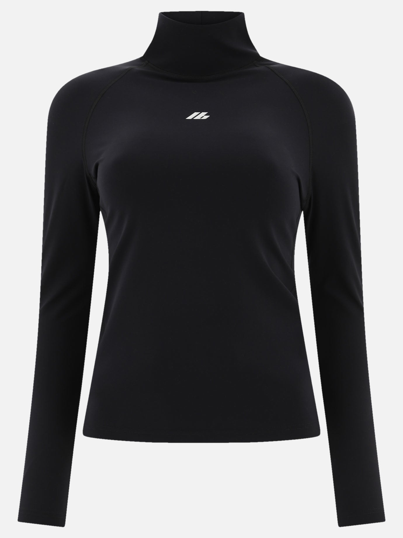 "Activewear" turtleneck top