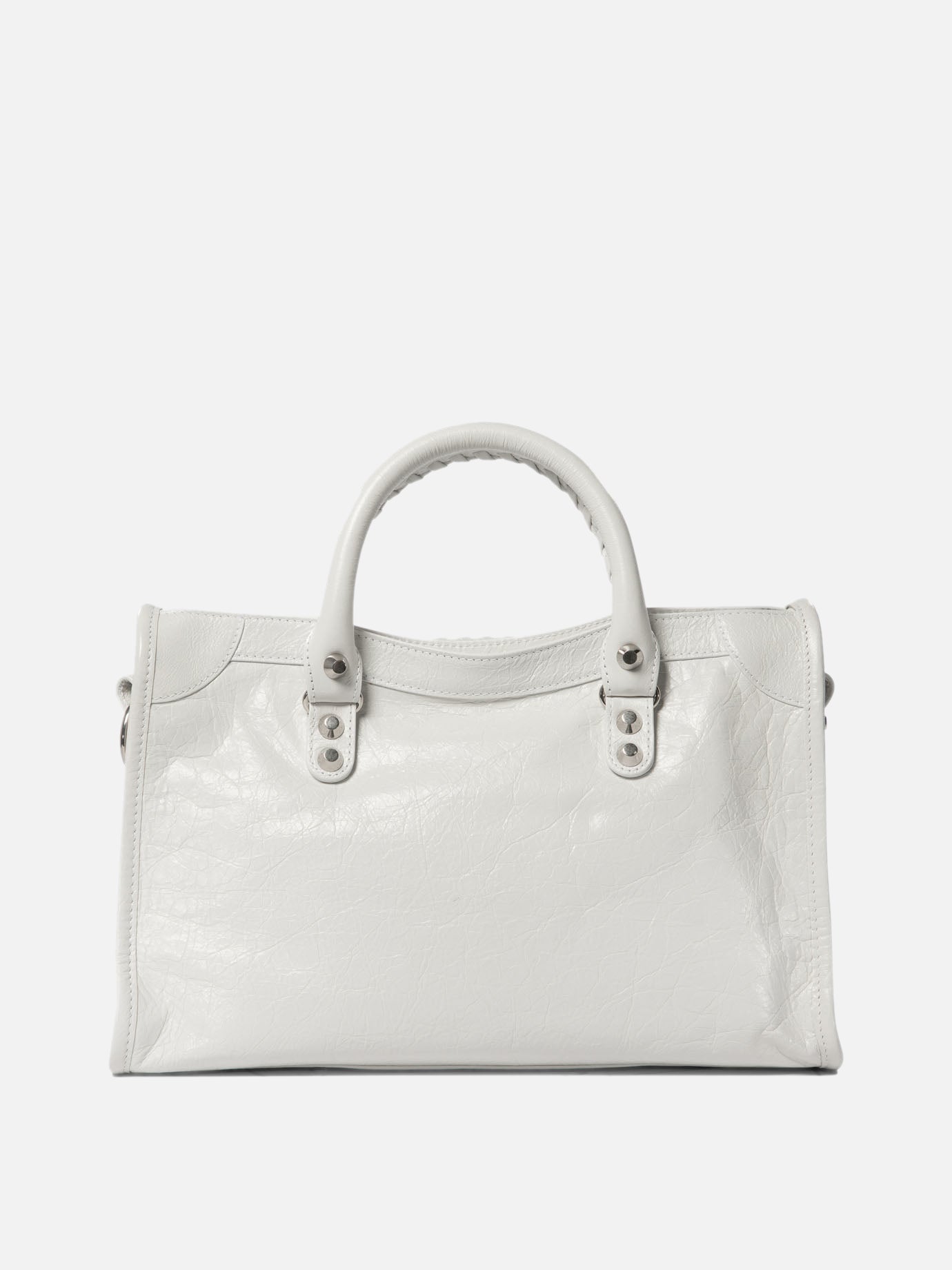 Balenciaga "Le City S" handbag White