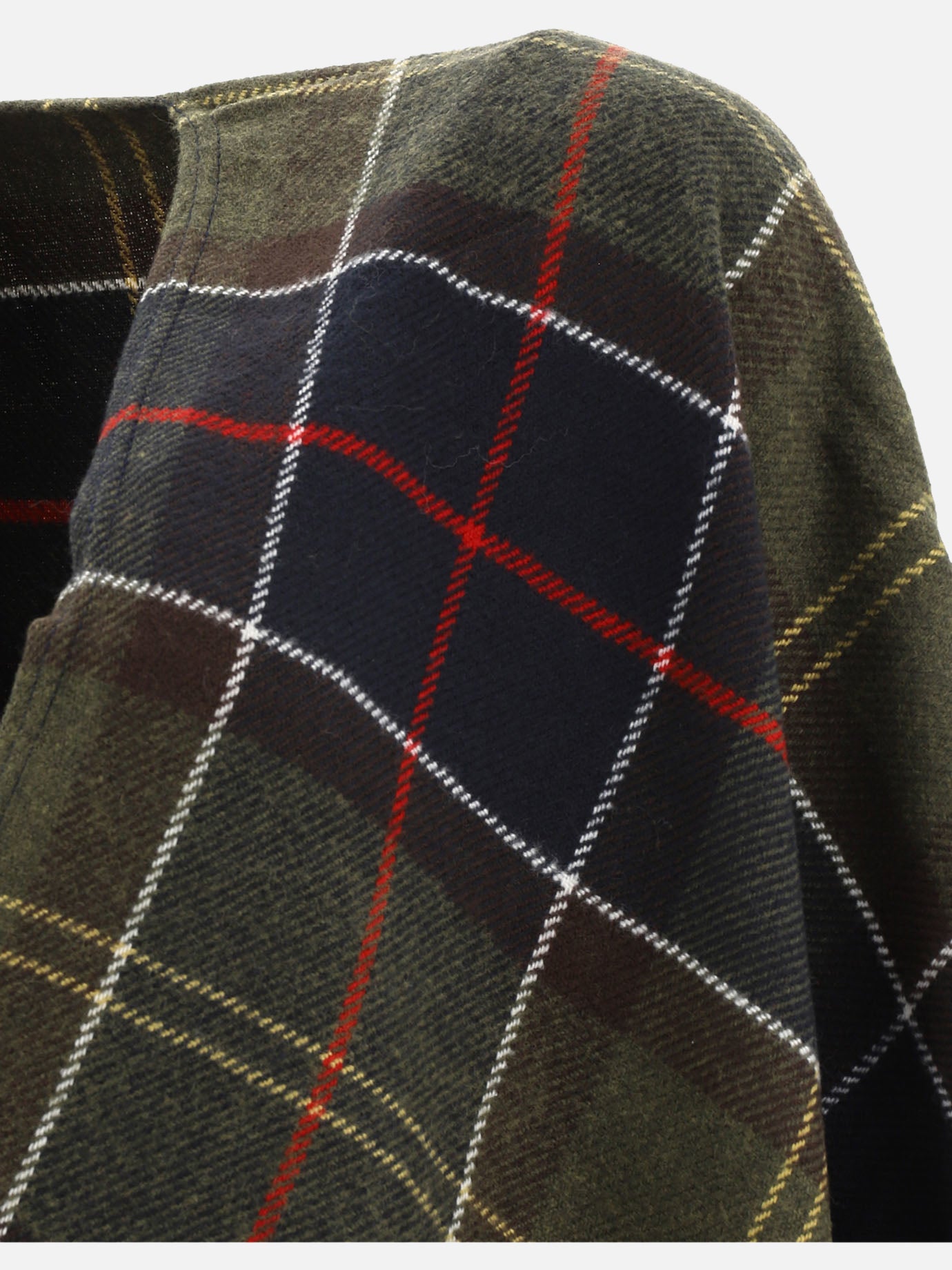 Capes Plaid  Green - Barbour Women | PDP | VIETTI Online Store | thumbnail_3