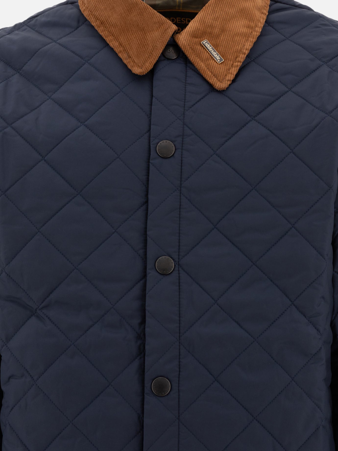 Quilted & Utility Jackets Solid colour  Blue - Barbour Men | PDP | VIETTI Online Store | thumbnail_3
