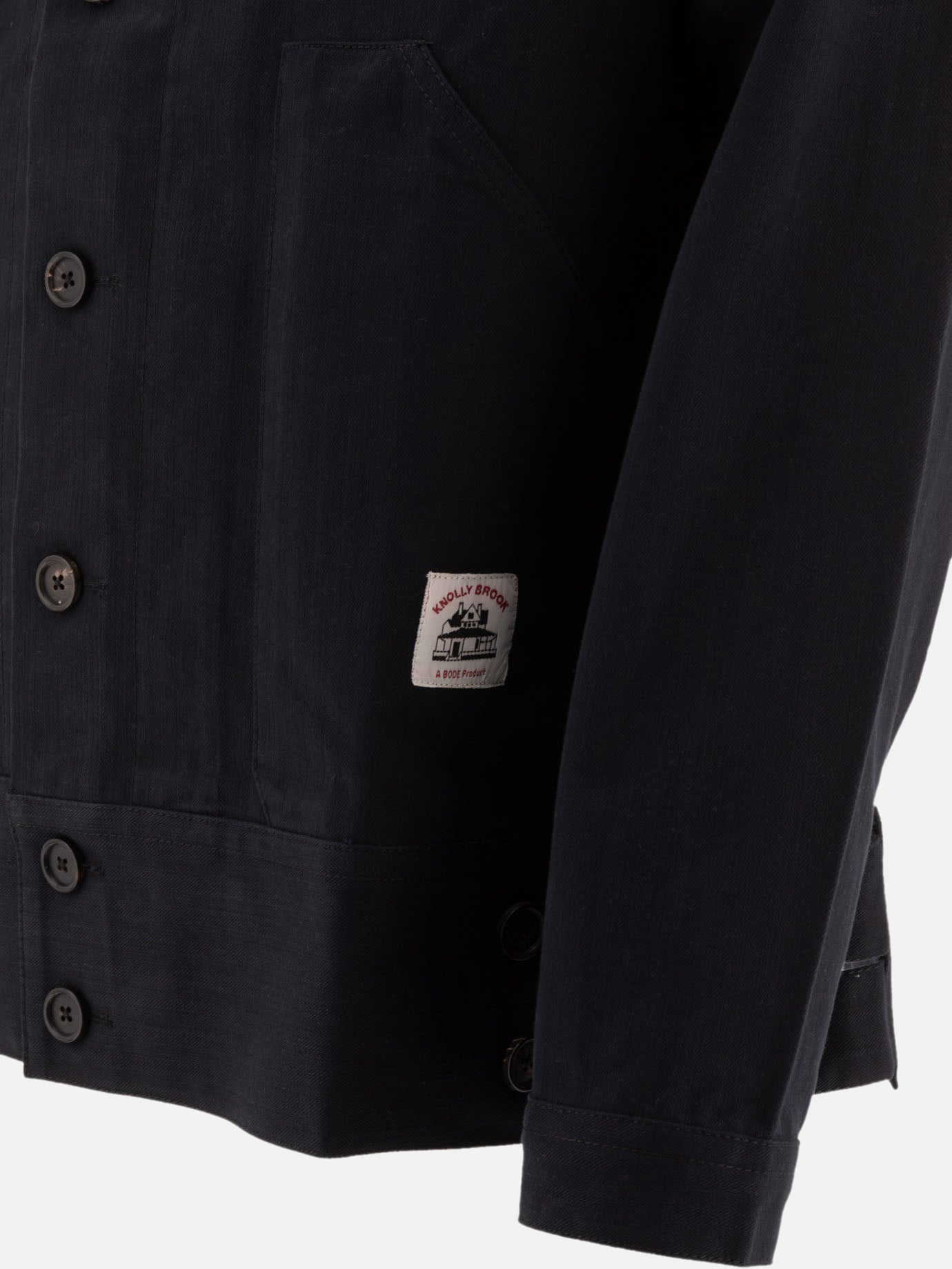 Quilted & Utility Jackets Solid colour  Black - Bode Men | PDP | VIETTI Online Store | thumbnail_4