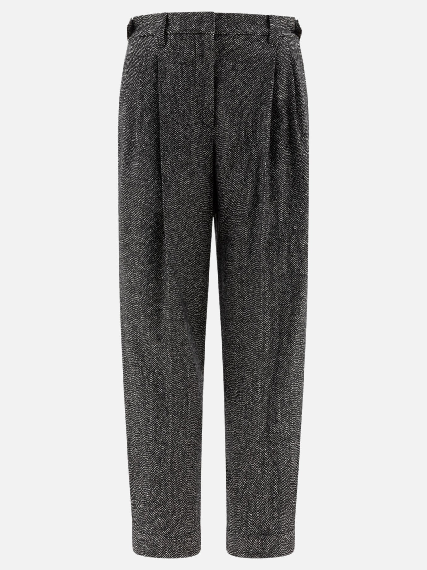 Brunello Cucinelli "Baggy Sartorial" trousers Black