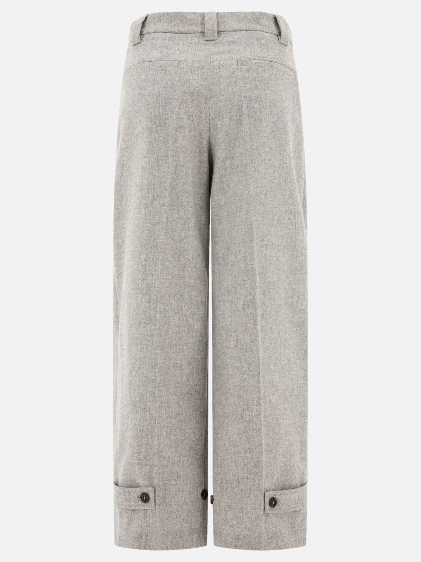 Mélange trousers