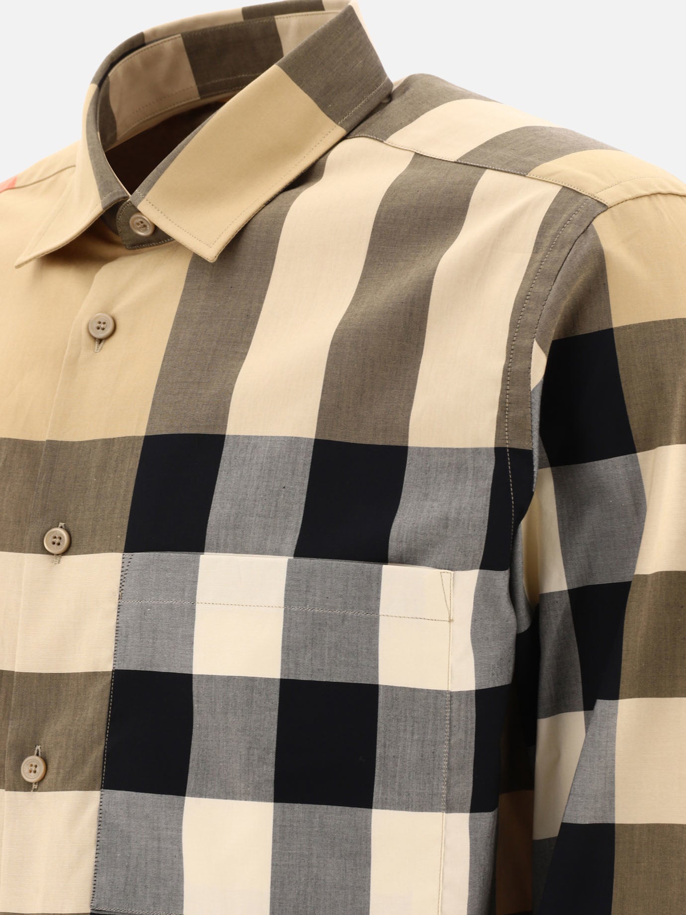 "Check" cotton shirt