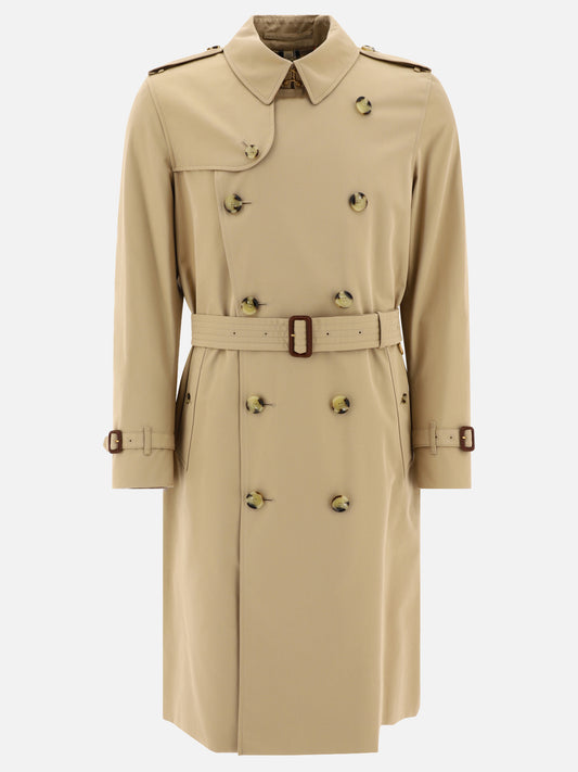 Burberry "Heritage Kensington" trench coat Beige