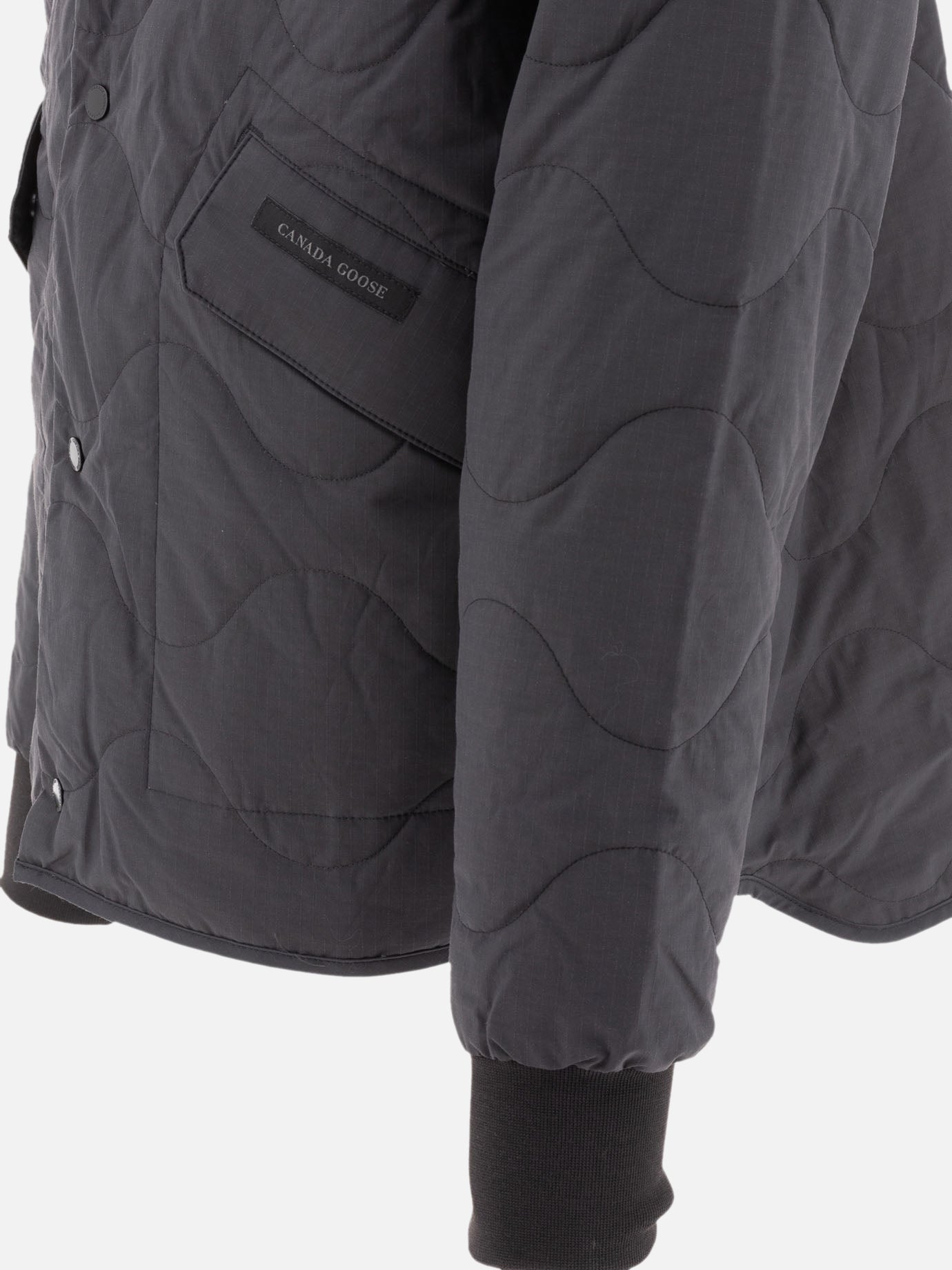 Quilted & Utility Jackets Solid colour  Black - Canada Goose Men | PDP | VIETTI Online Store | Zoom-Modal_6
