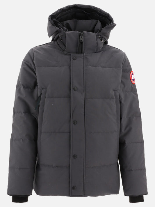 Parkas Solid colour  Grey - Canada Goose Men | PLP | VIETTI Online Store 
