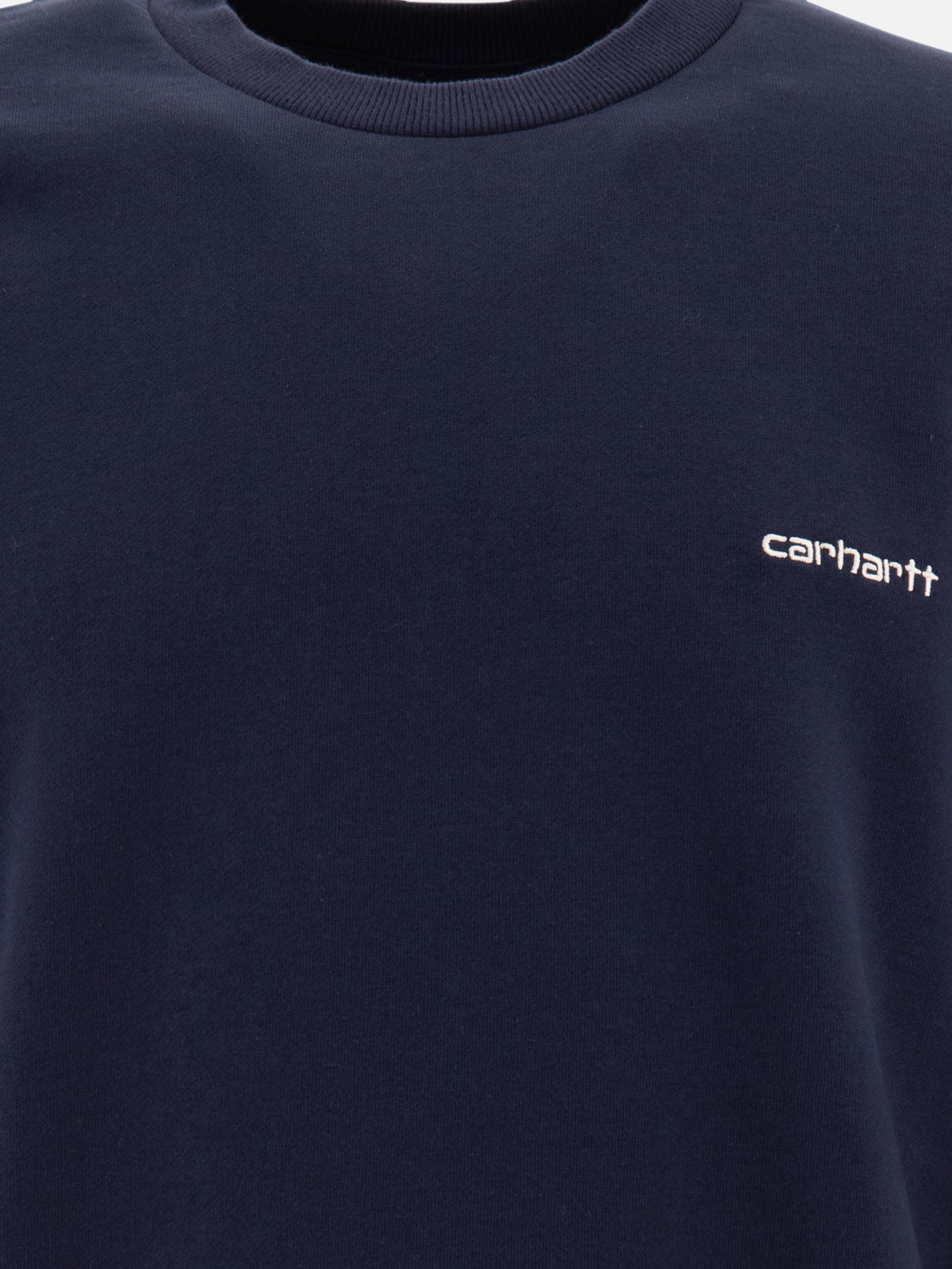 "Script Embroidery" sweatshirt