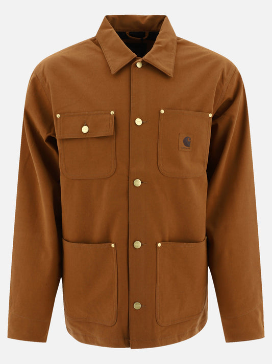 Quilted & Utility Jackets Solid colour  Brown - Carhartt WIP Men | PLP | VIETTI Online Store 
