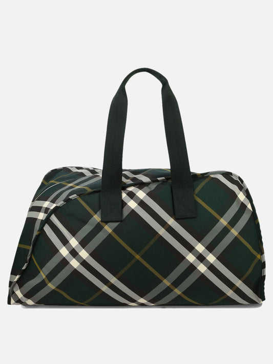 Travel bags Check  Green - Burberry Men | PLP | VIETTI Online Store 
