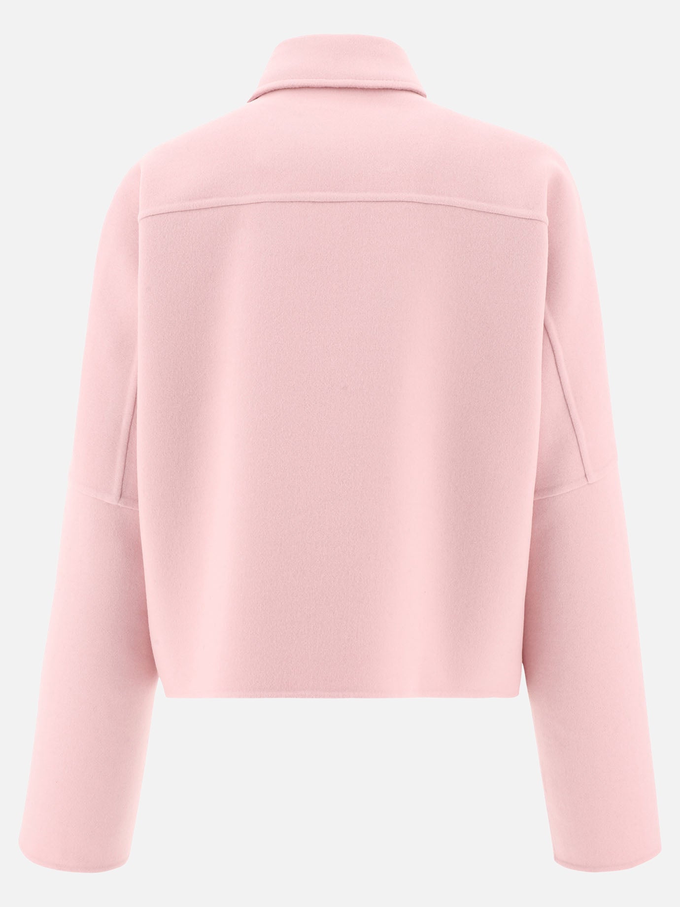 Overshirt jackets Solid colour  Pink - Jil Sander Women | PDP | VIETTI Online Store | thumbnail_2