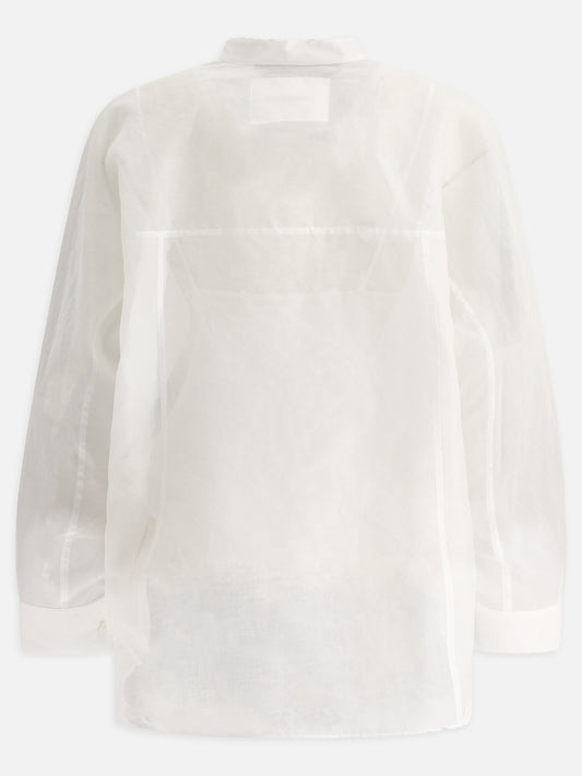 Casual shirts Solid colour  White - Jil Sander Women | PLP | VIETTI Online Store | 2
