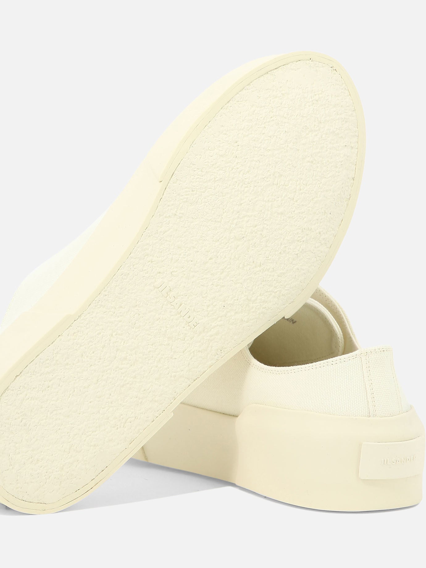 Low top sneakers 100% cotton - 100% rubber  White - Jil Sander Women | PDP | VIETTI Online Store | Zoom-Modal_5
