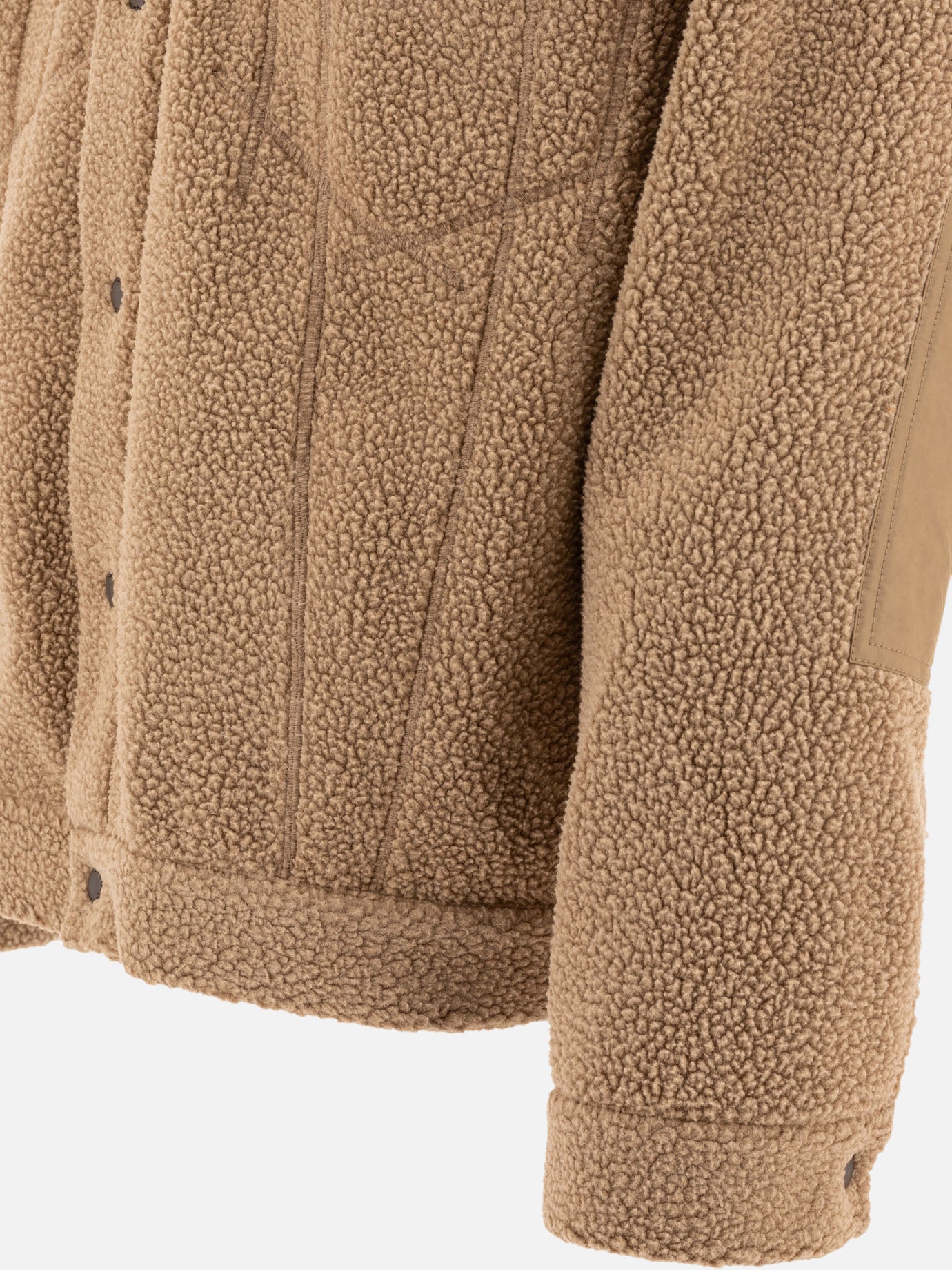 Comme Des Garçons Homme Fleece overshirt Beige