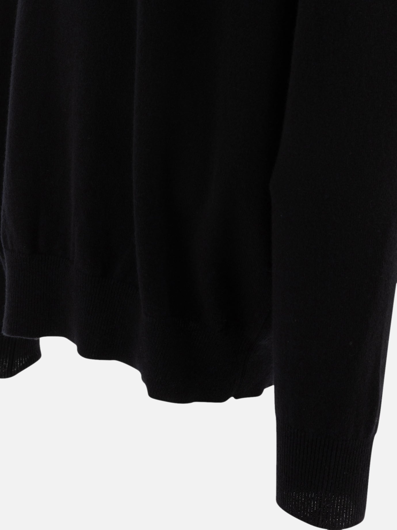 Comme Des Garçons Shirt Wool crewneck sweater Black