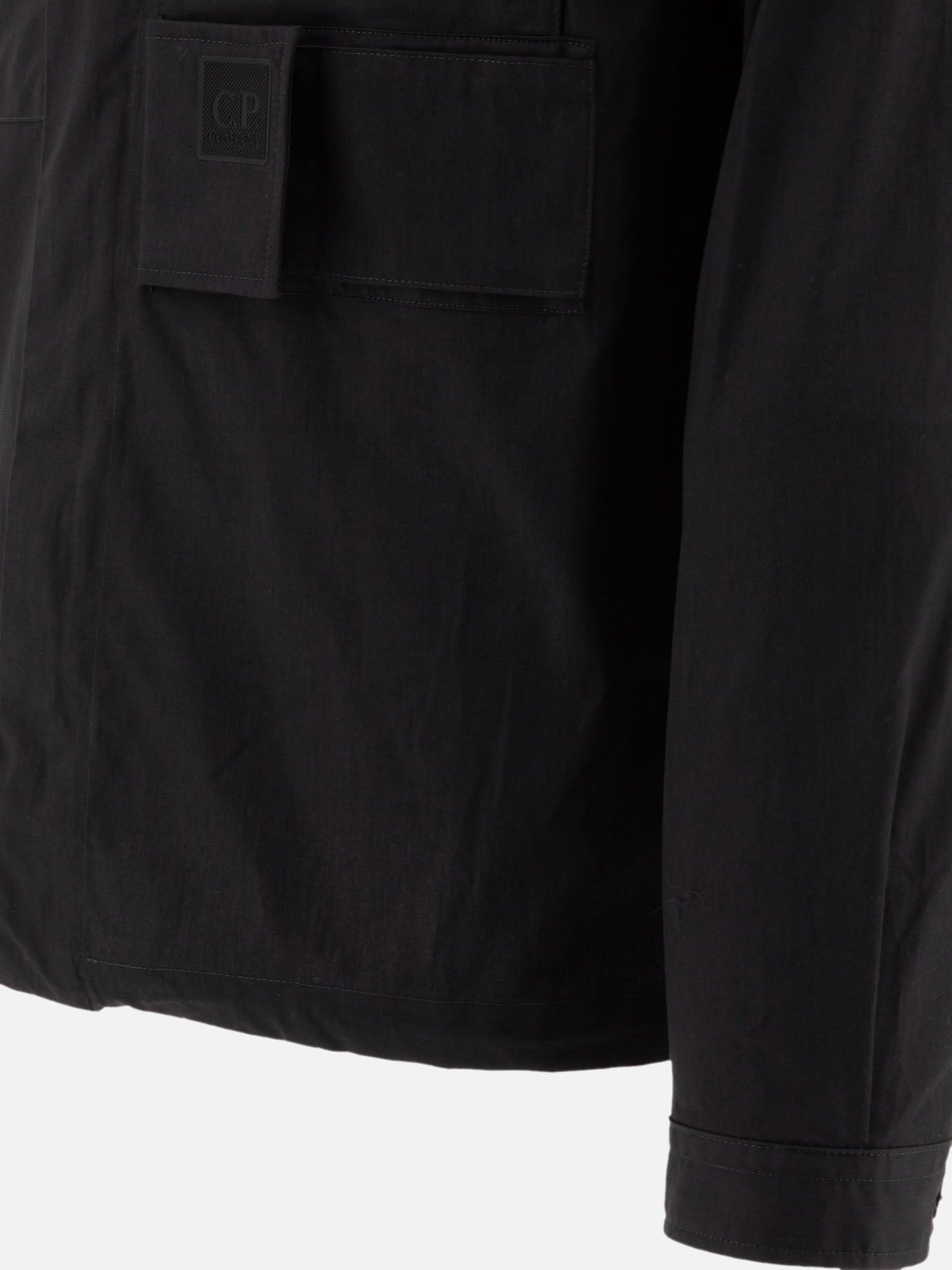 Overshirt jackets Solid colour  Black - C.P. Company Men | PDP | VIETTI Online Store | Zoom-Modal_4

