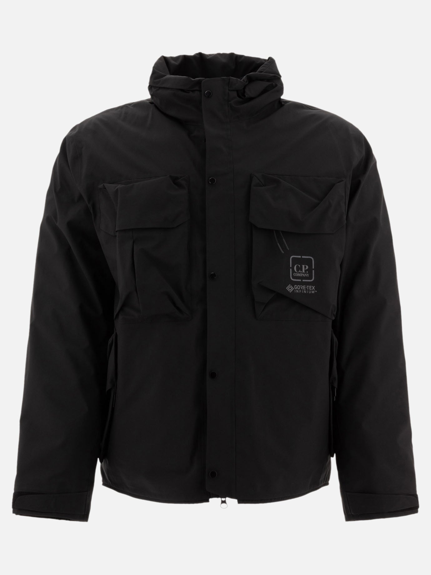 Technical jackets Solid colour  Black - C.P. Company Men | PDP | VIETTI Online Store | Zoom-Modal
