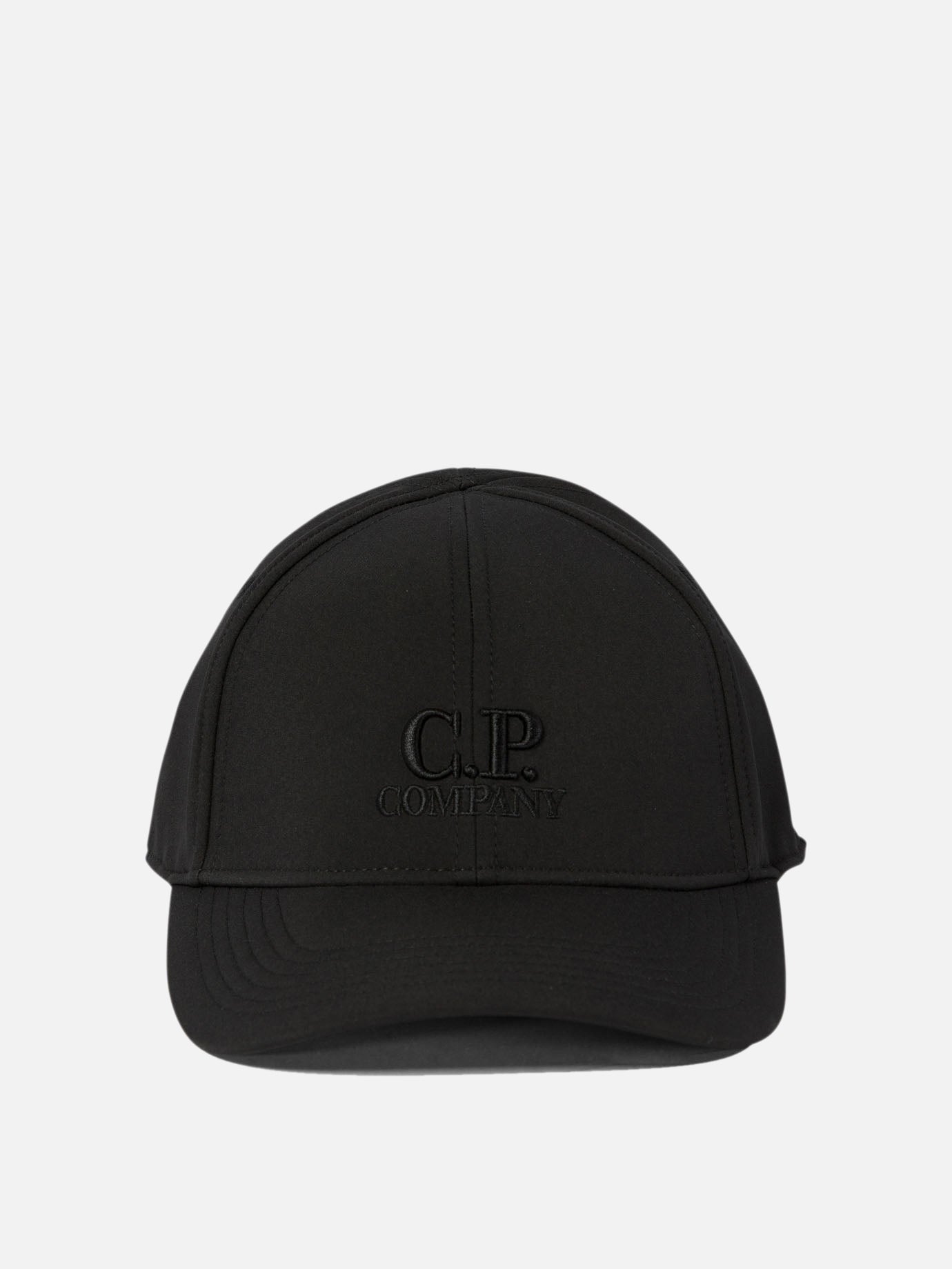 C.P. Company "C.P. Shell-R Logo" cap Black