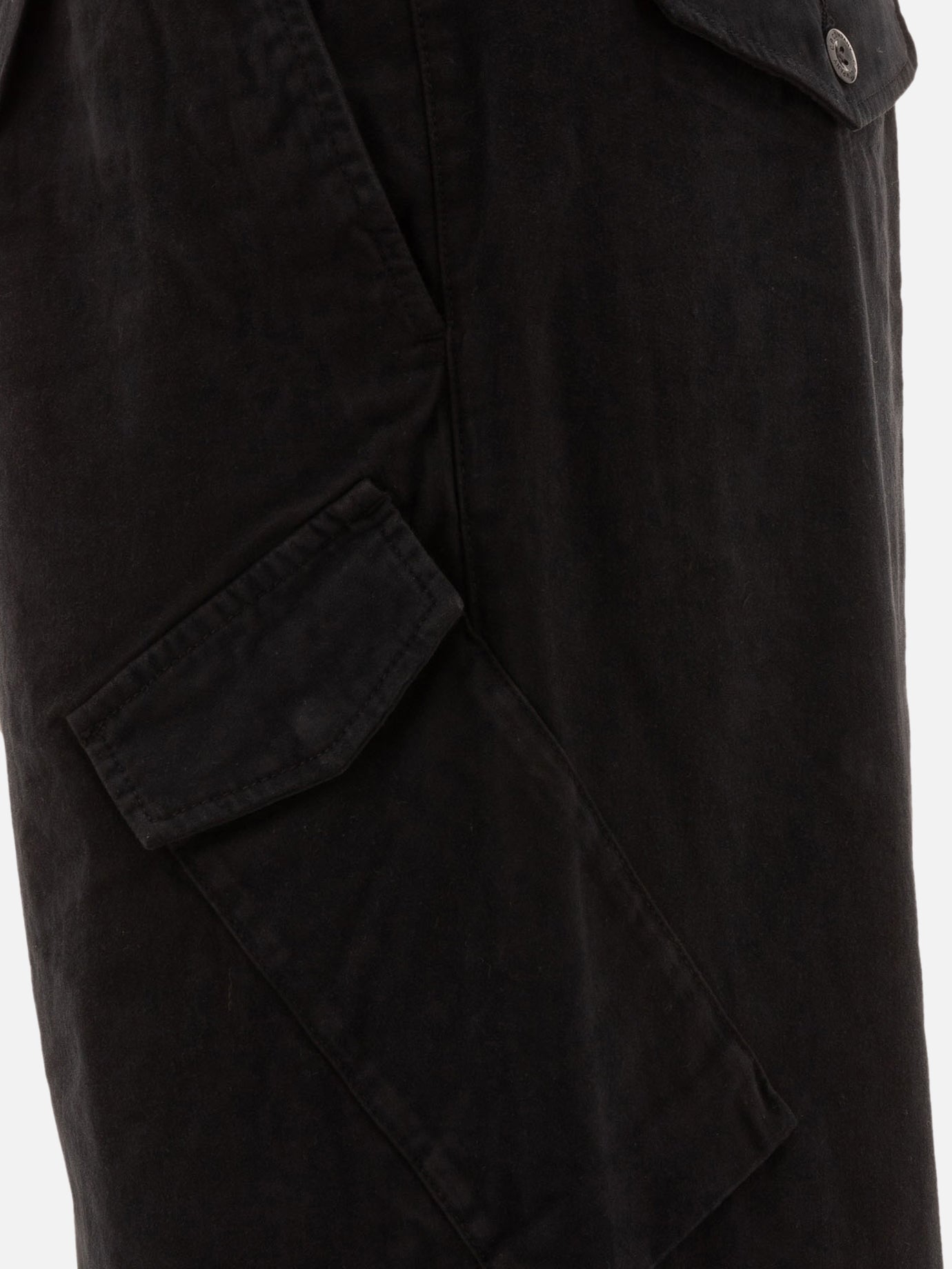 C.P. Company "Stretch Sateen" cargo trousers Black