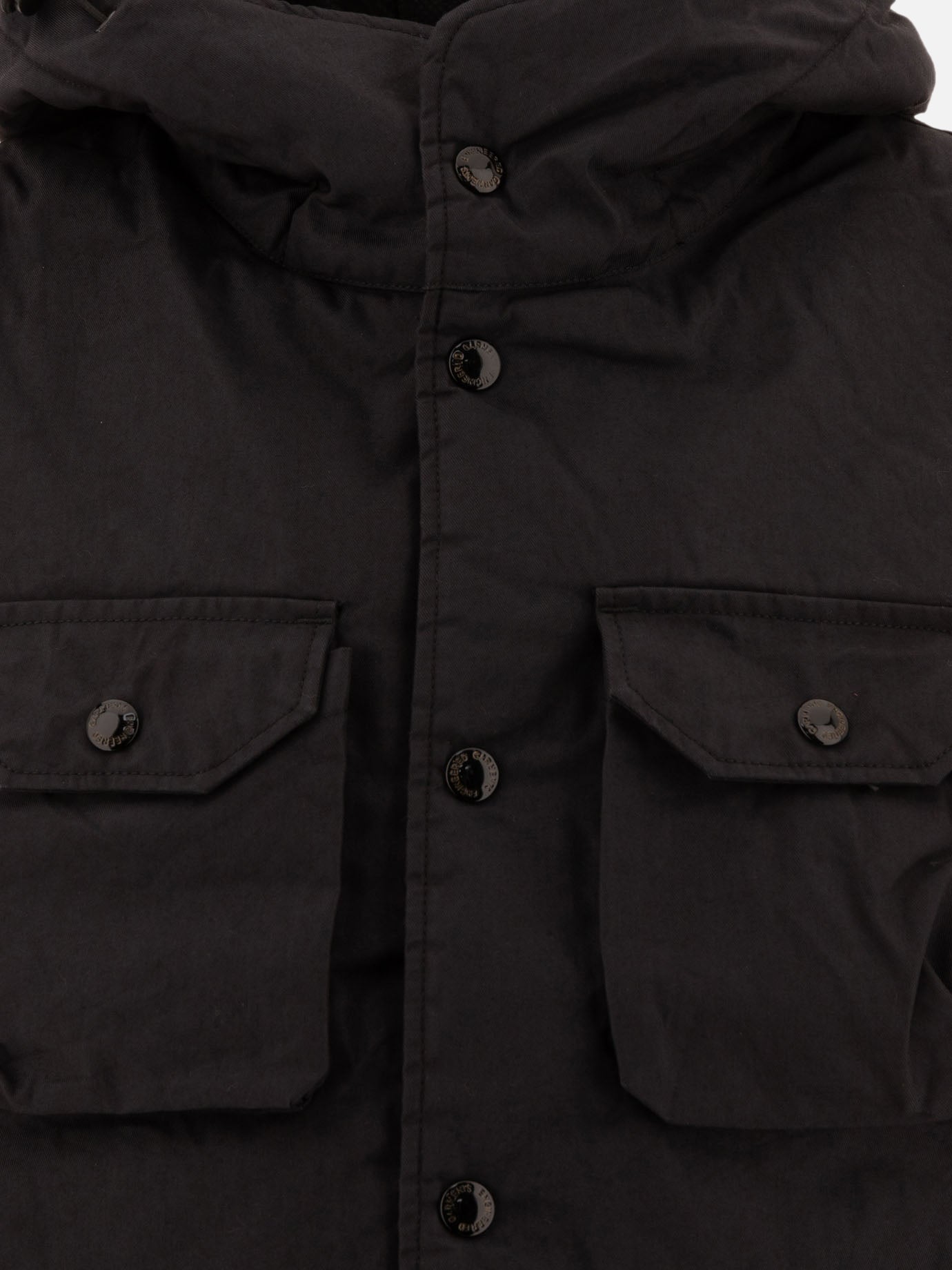 Vest jackets Solid colour  Black - Engineered Garments Men | PDP | VIETTI Online Store | thumbnail_3