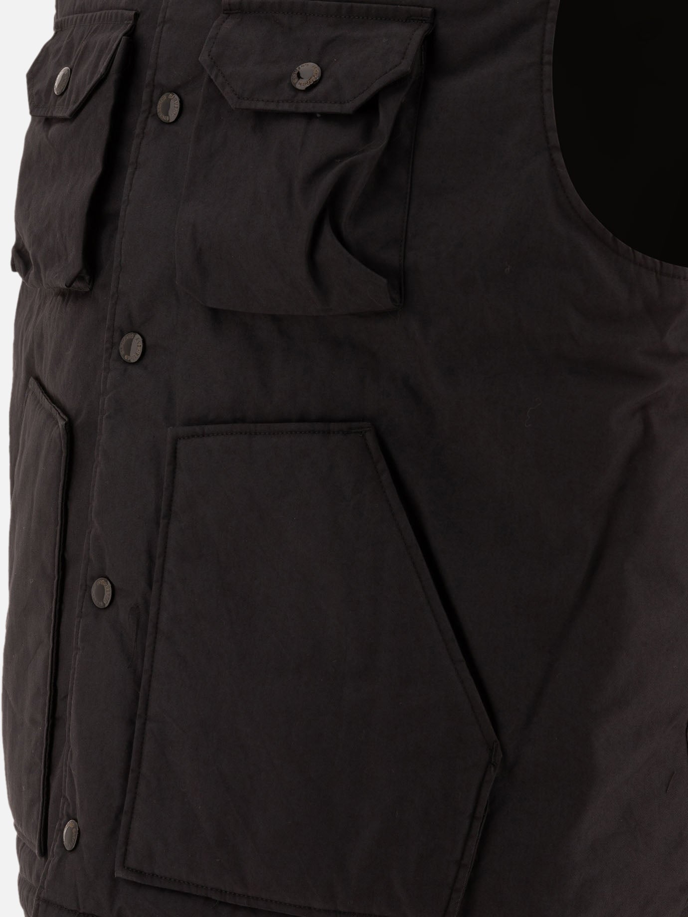Vest jackets Solid colour  Black - Engineered Garments Men | PDP | VIETTI Online Store | Zoom-Modal_4
