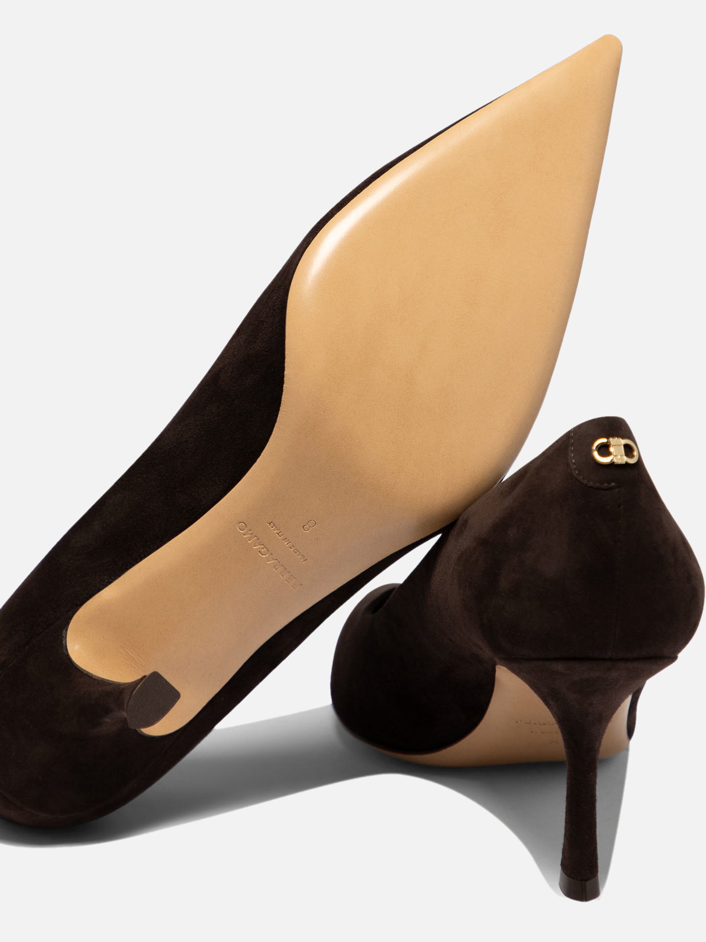 Ferragamo "Elydea 70" pumps Brown