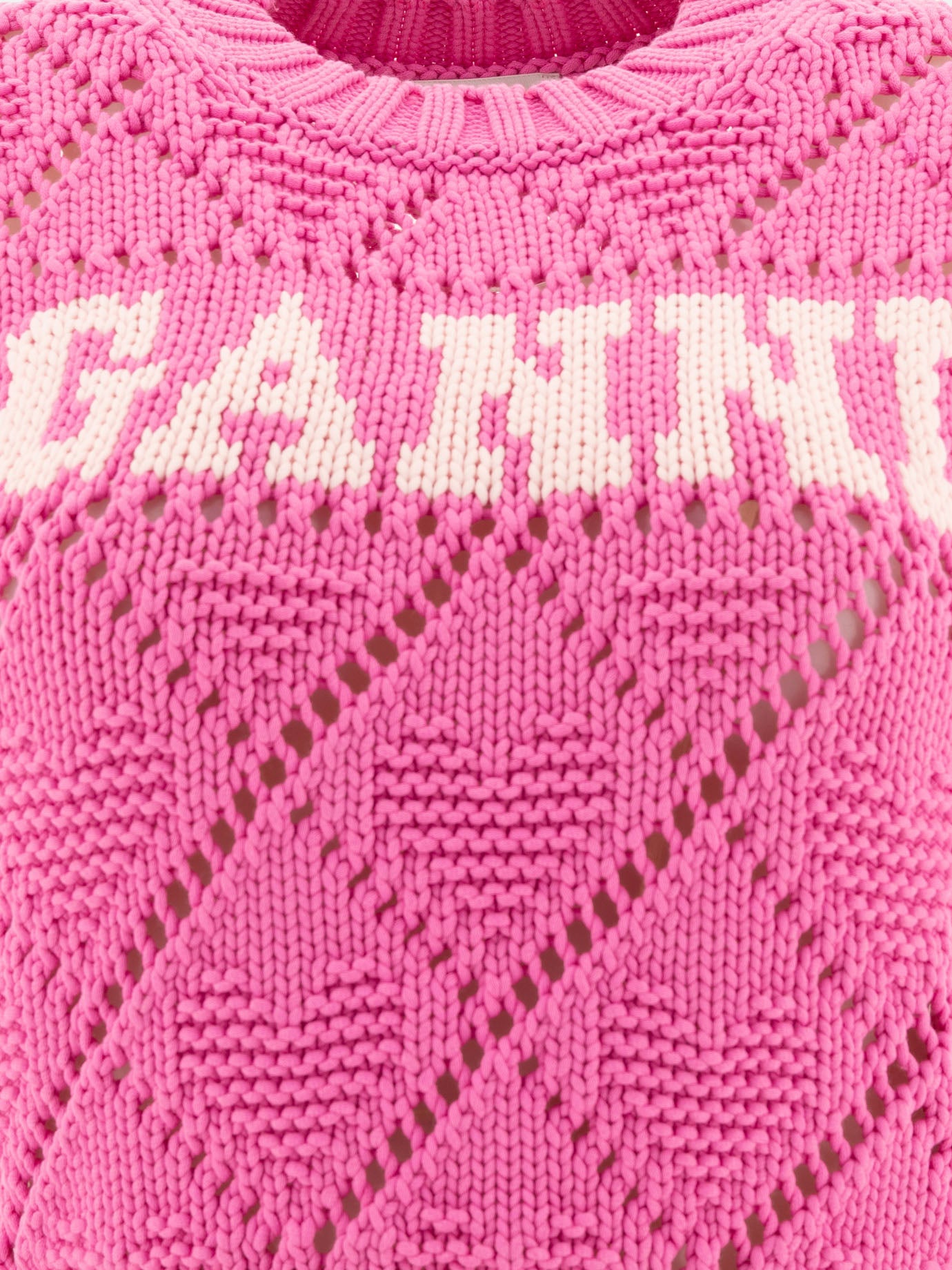 Ganni "Ganni" vest Pink