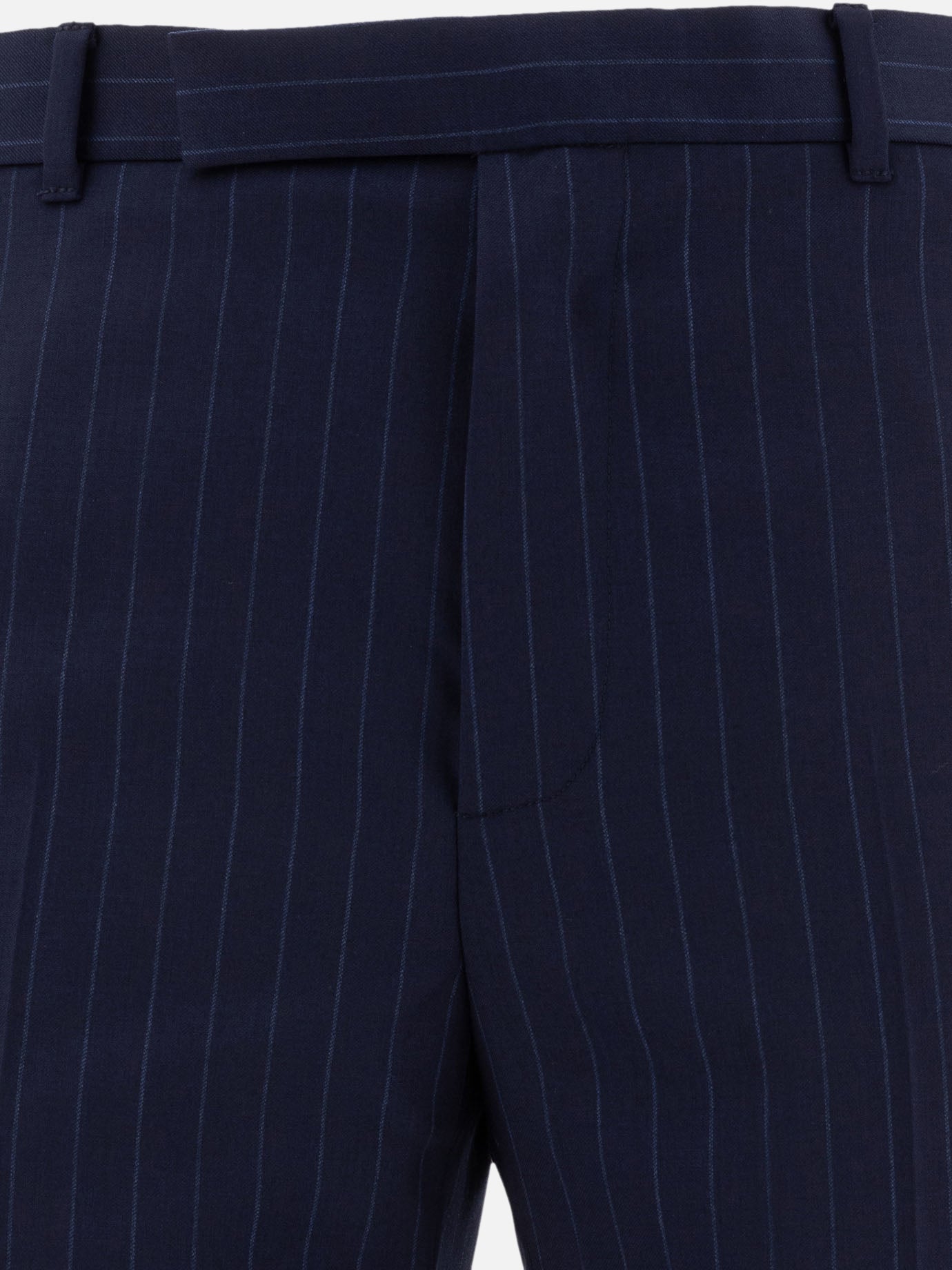 Givenchy Pinstriped tailored trousers Blue