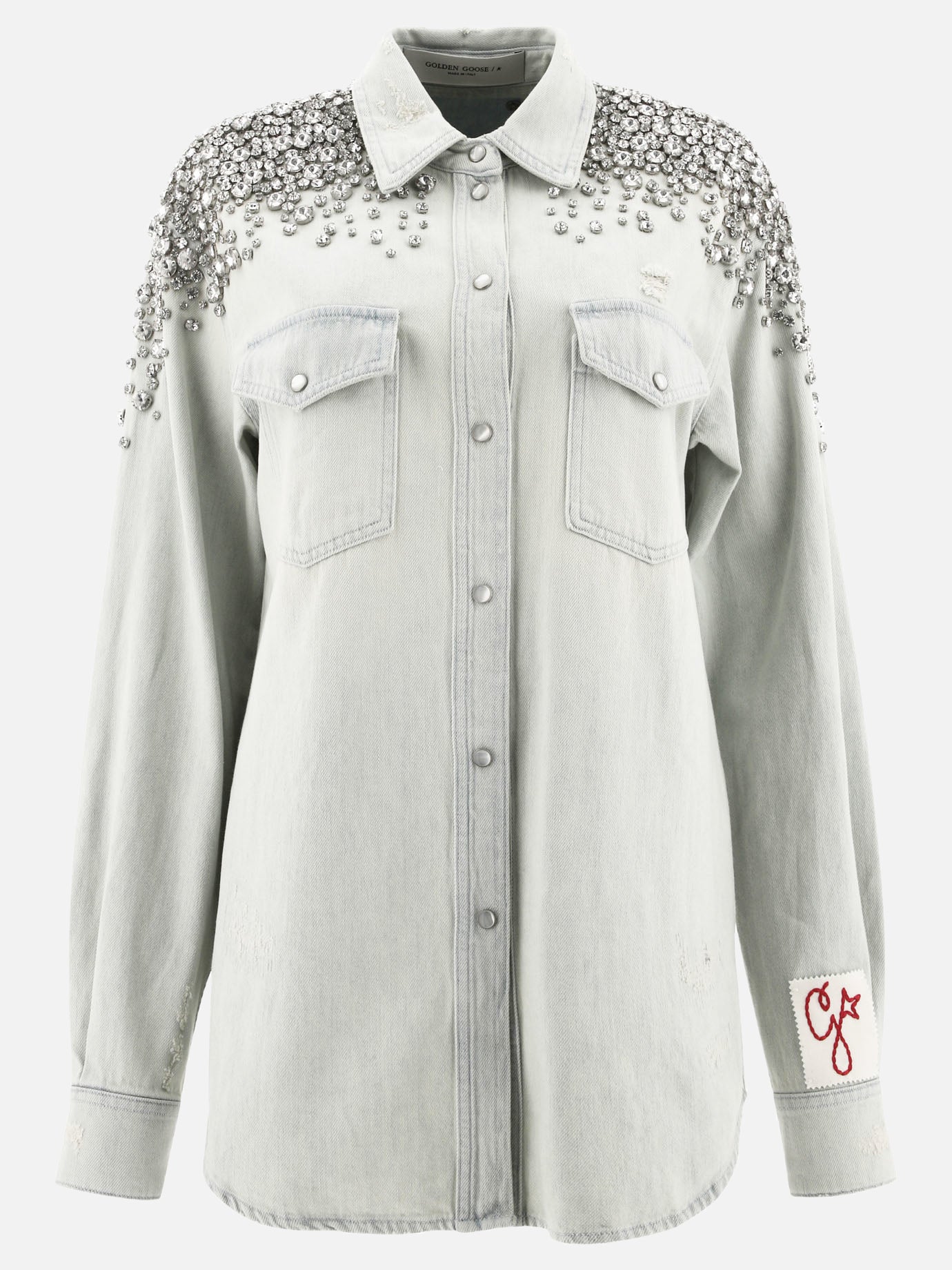 "Becca" embellished shirt