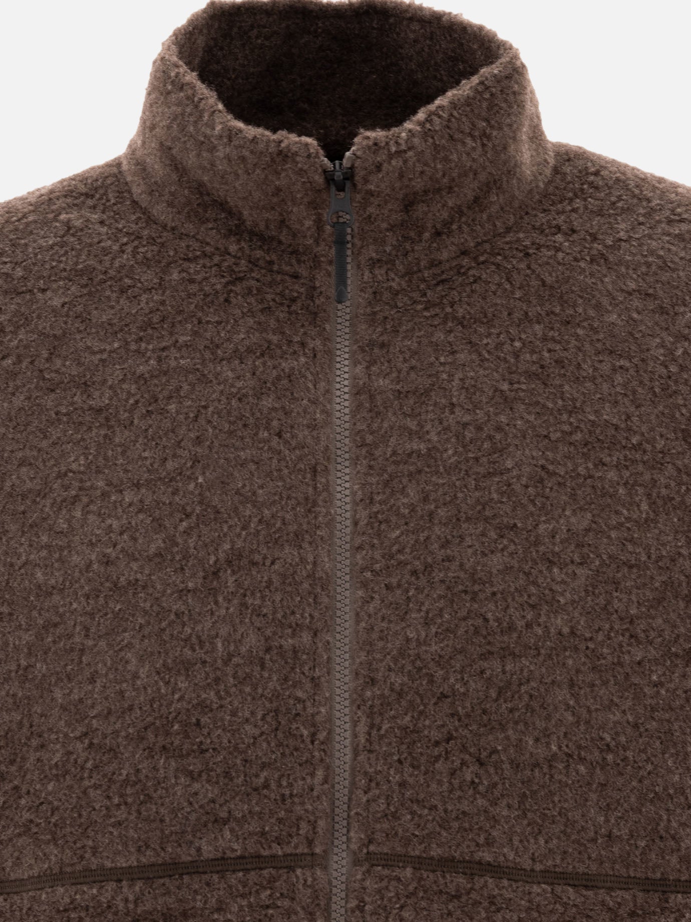 Goldwin "Boa" fleece jacket Brown