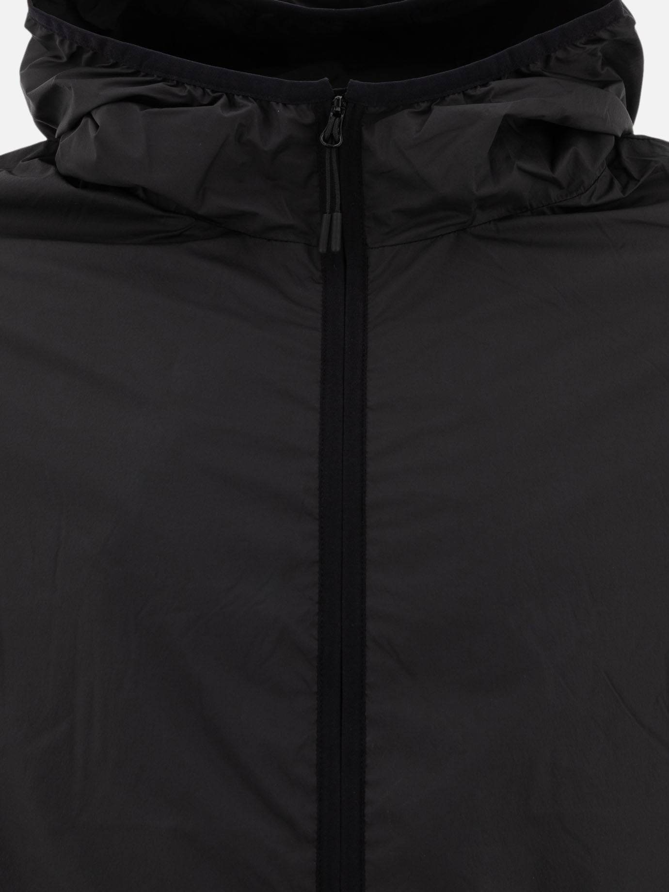 Windproof hooded jacket