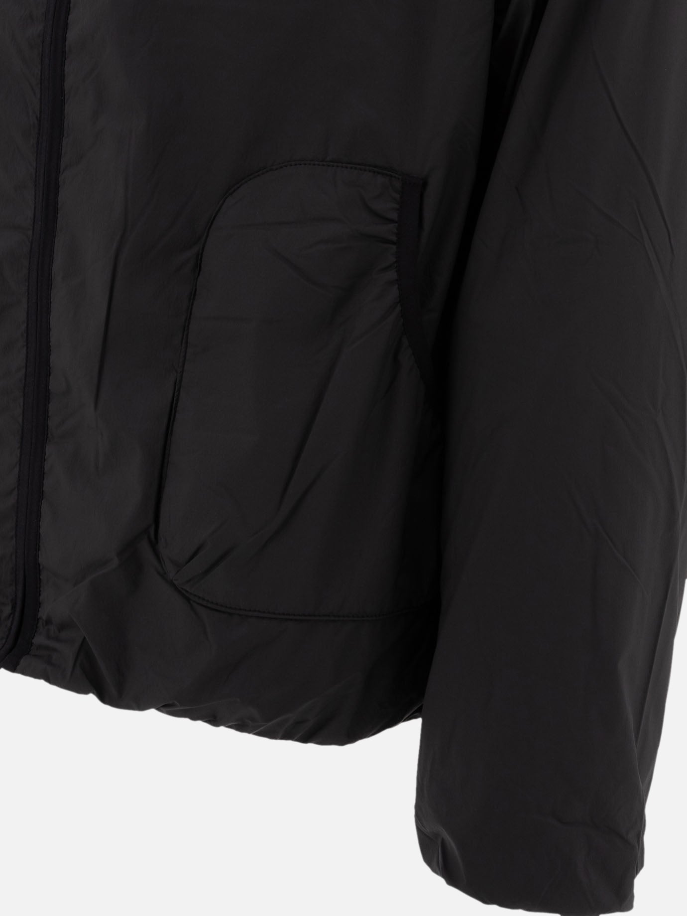 Windproof hooded jacket