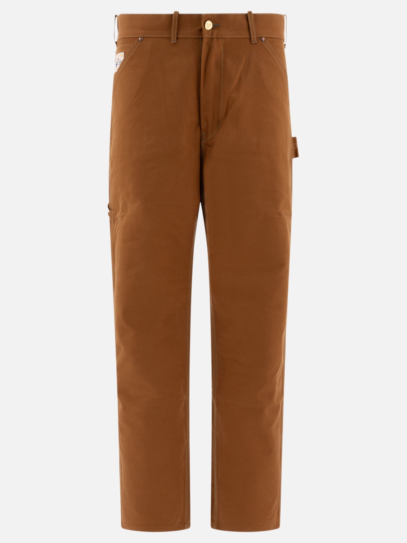 Human Made "Duck Work" trousers Brown