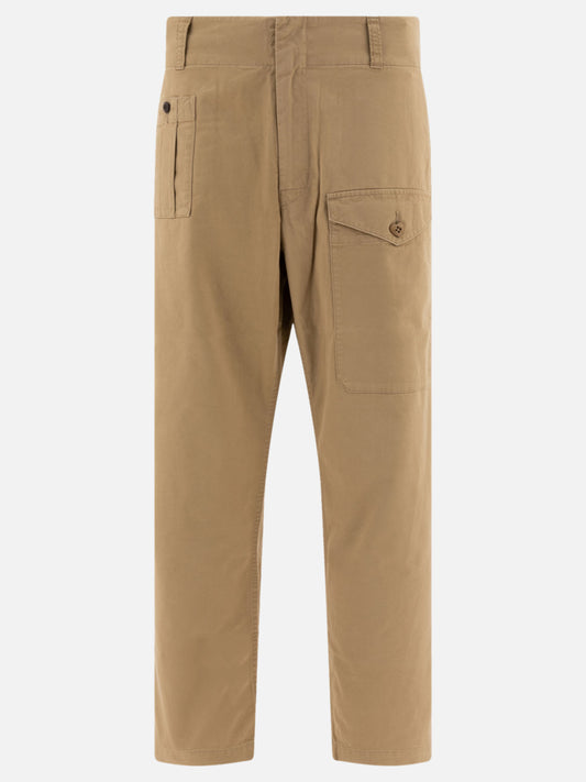 Human Made Straight-leg cargo trousers Beige