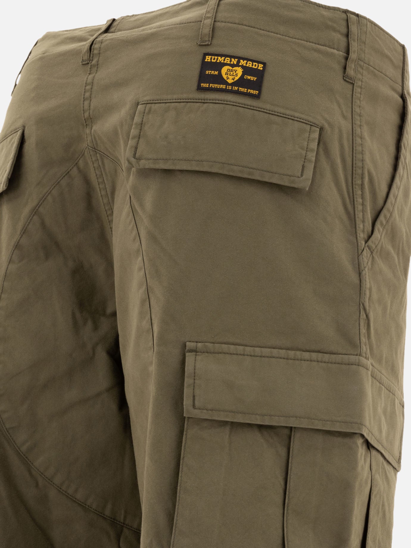 Cargo & parachute trousers Solid colour  Green - Human Made Men | PDP | VIETTI Online Store | Zoom-Modal_4
