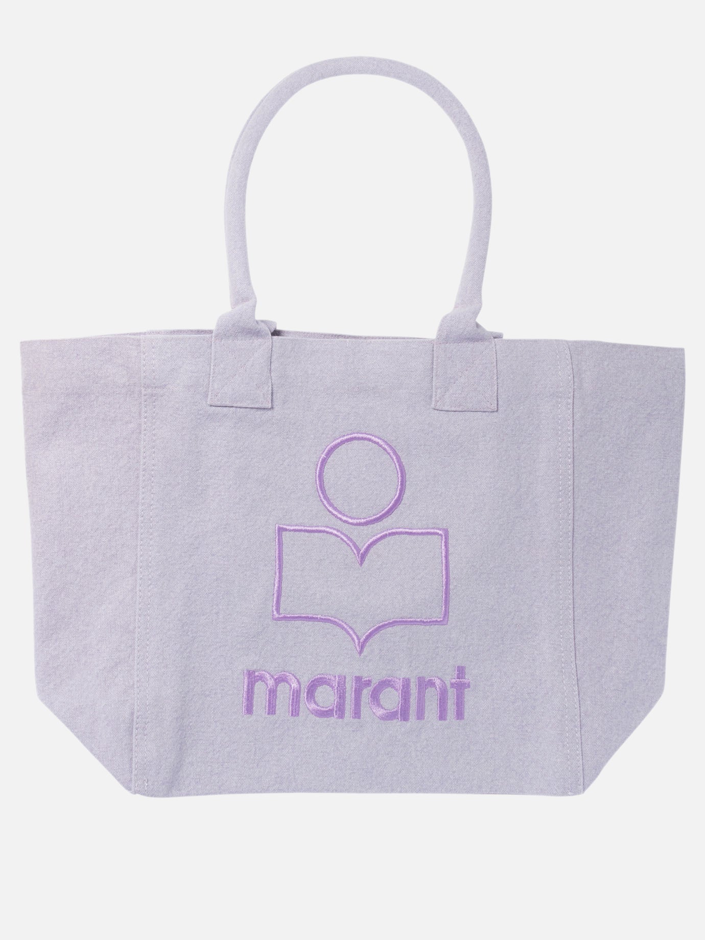 Medium bags 100% cotton  Purple - Isabel Marant Women | PDP | VIETTI Online Store | thumbnail