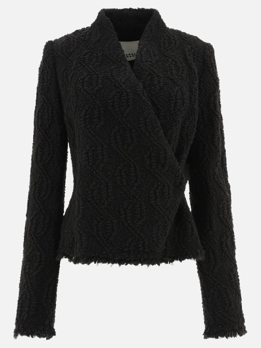 Blazers Solid colour  Black - Isabel Marant Women | PLP | VIETTI Online Store 
