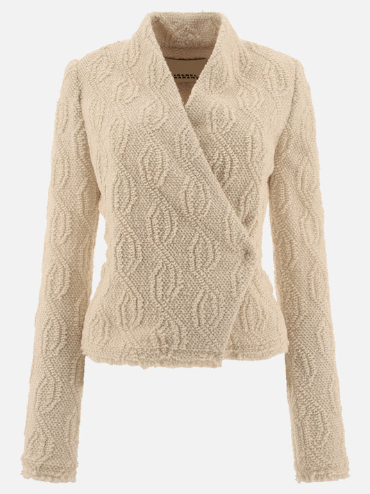 Blazers Solid colour  White - Isabel Marant Women | PLP | VIETTI Online Store 
