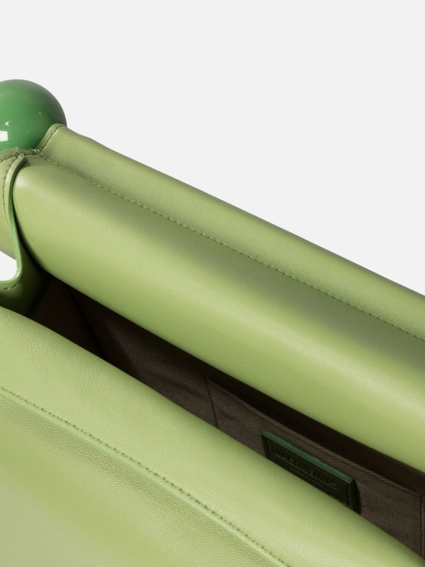 Jacquemus "La pochette Rond Carré" clutch Green