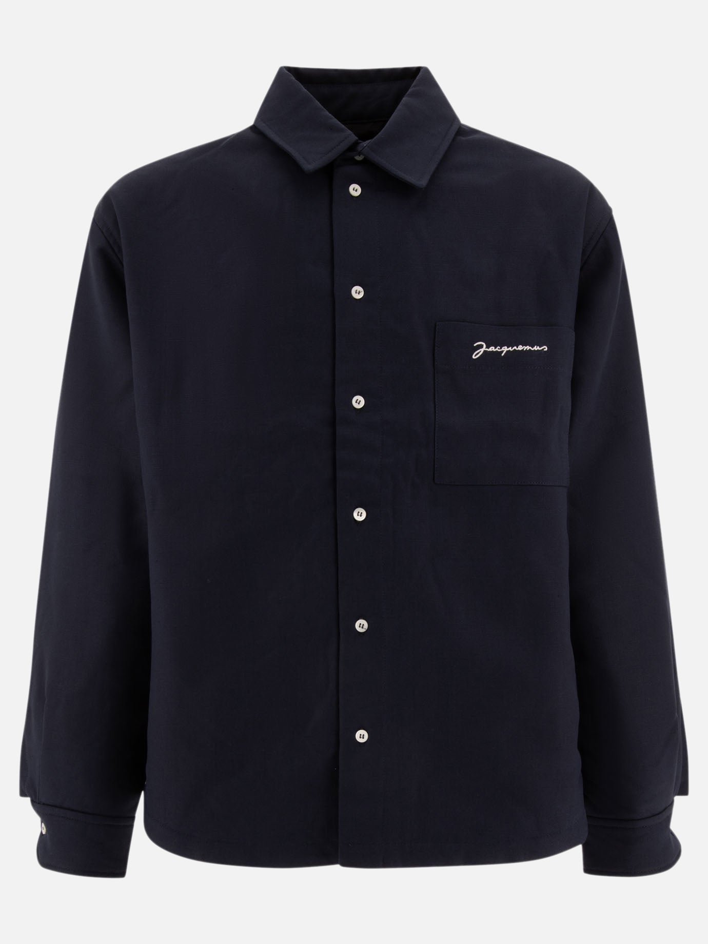 Jacquemus "La chemise Boulanger" overshirt Blue