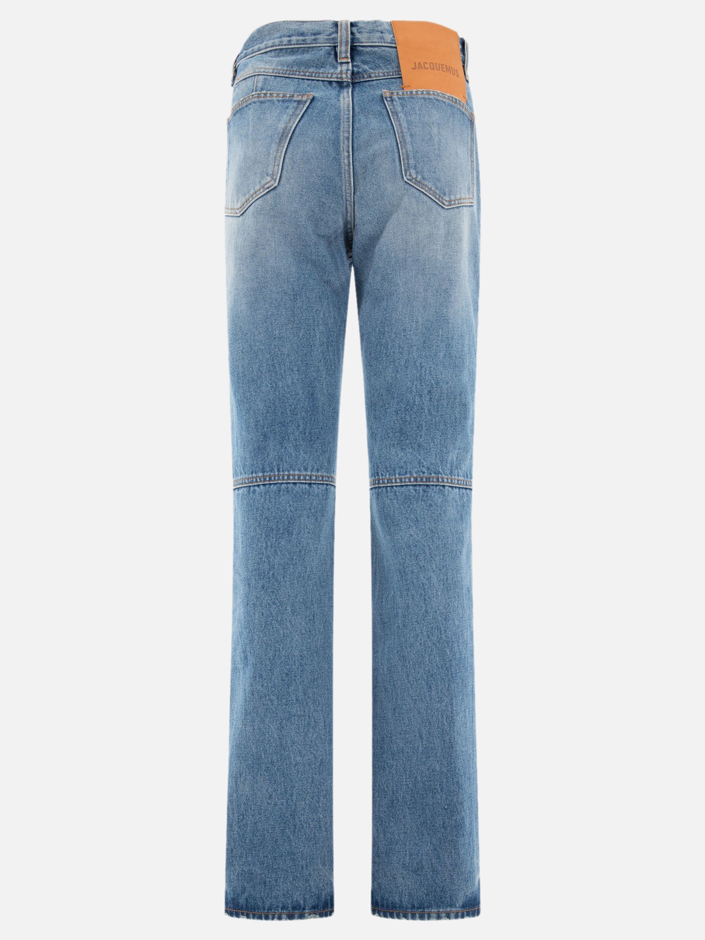 Jacquemus "Le de-Nîmes droit" jeans Light blue