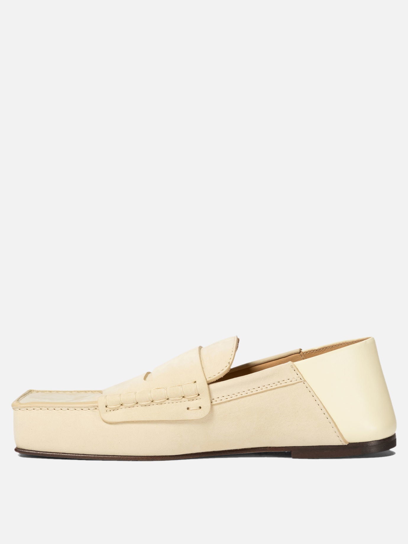 Jacquemus "Les mocassins Carré" loafers Yellow