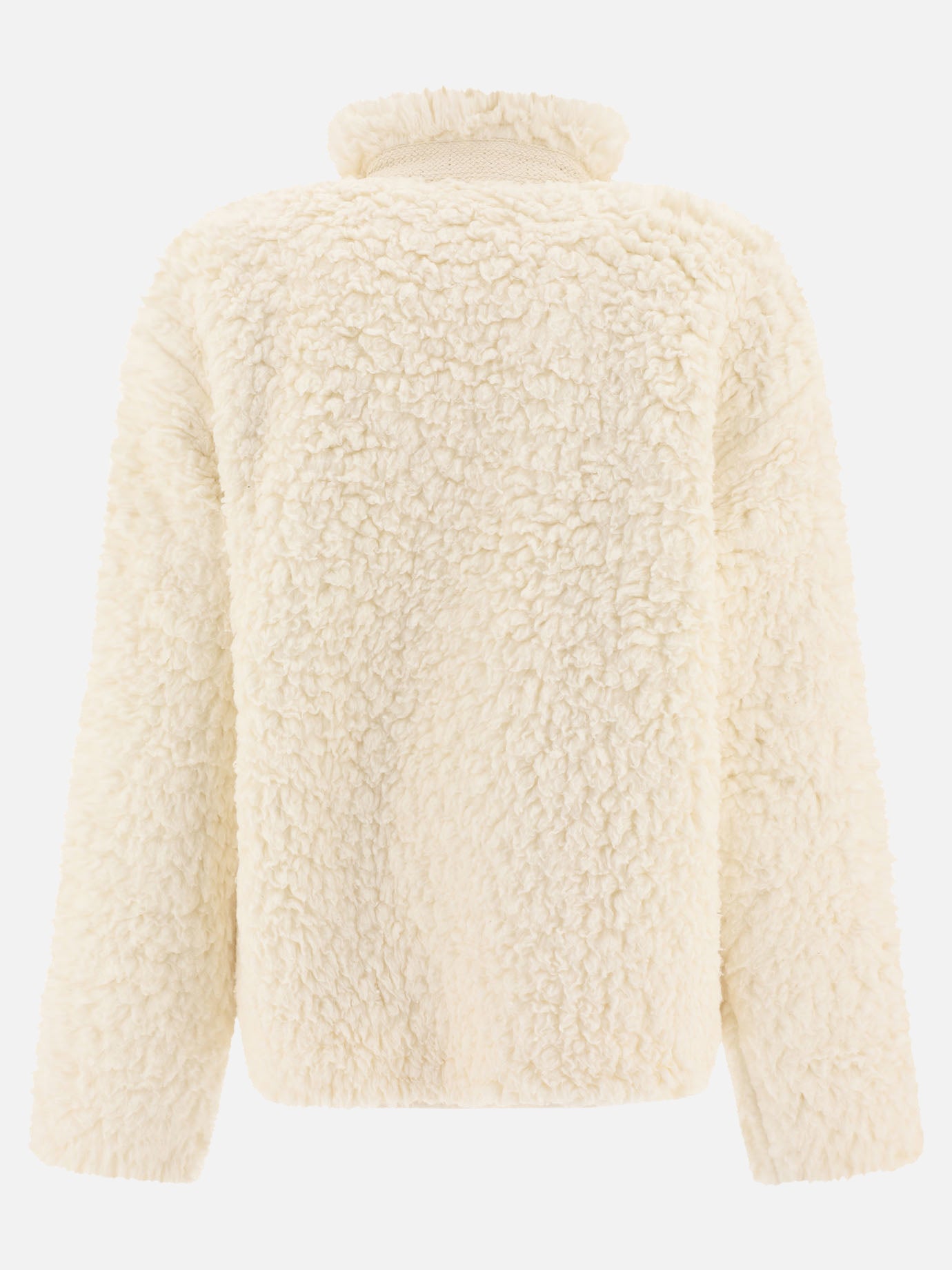 Shearling jackets Solid colour  White - Jil Sander Women | PDP | VIETTI Online Store | Zoom-Modal_2
