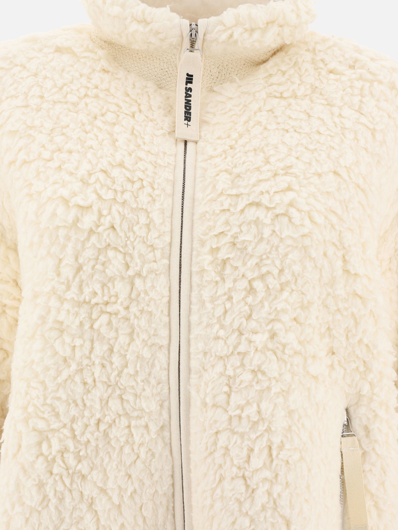Shearling jackets Solid colour  White - Jil Sander Women | PDP | VIETTI Online Store | Zoom-Modal_3

