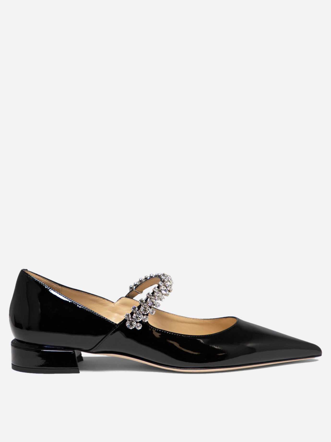 Mary Jane ballet flats 100% patent leather - 100% leather  Black - Jimmy Choo Women | PDP | VIETTI Online Store | Zoom-Modal
