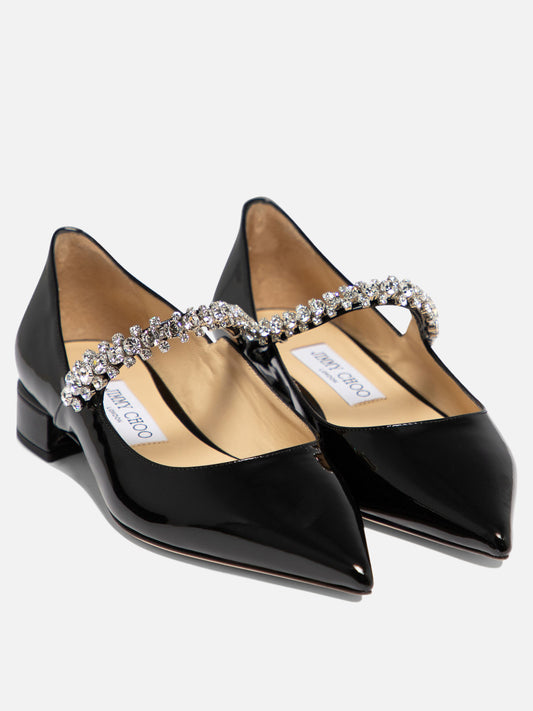 Mary Jane ballet flats 100% patent leather - 100% leather  Black - Jimmy Choo Women | PLP | VIETTI Online Store | 2
