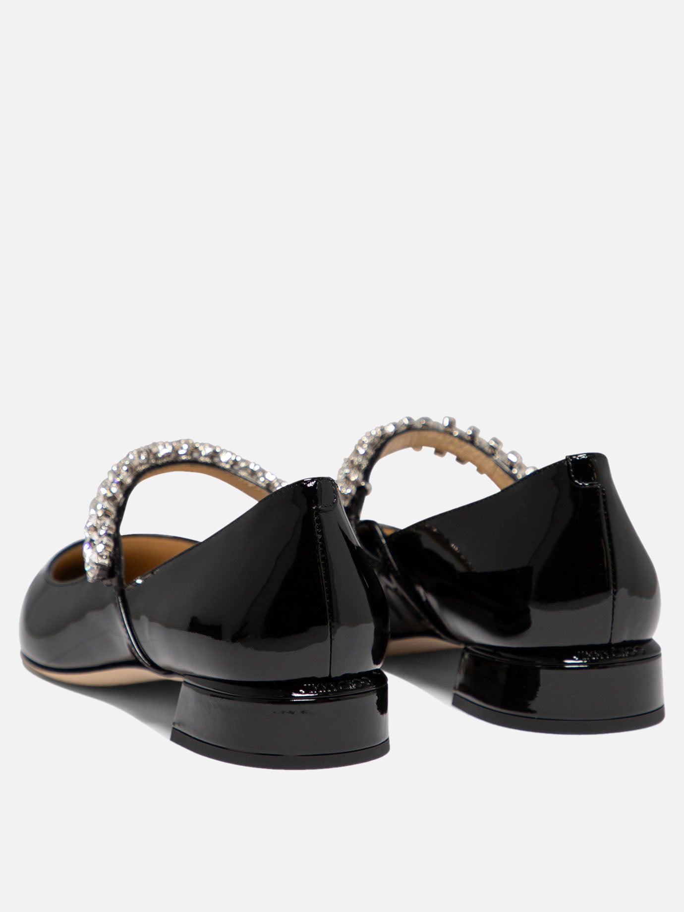 Mary Jane ballet flats 100% patent leather - 100% leather  Black - Jimmy Choo Women | PDP | VIETTI Online Store | thumbnail_4