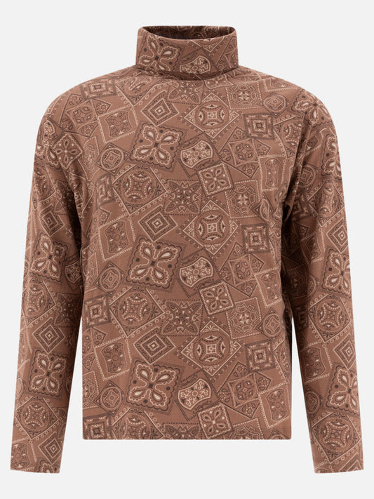 KAPITAL "Tenjiku Cookie" T-shirt 13191671_3 Brown 1