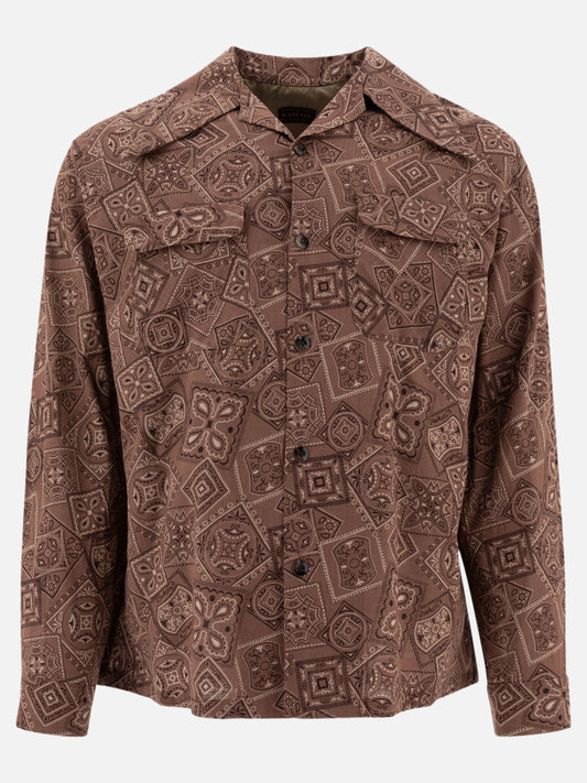 KAPITAL "Murasheeching Cookie" Shirt 14825393_4 Brown 1